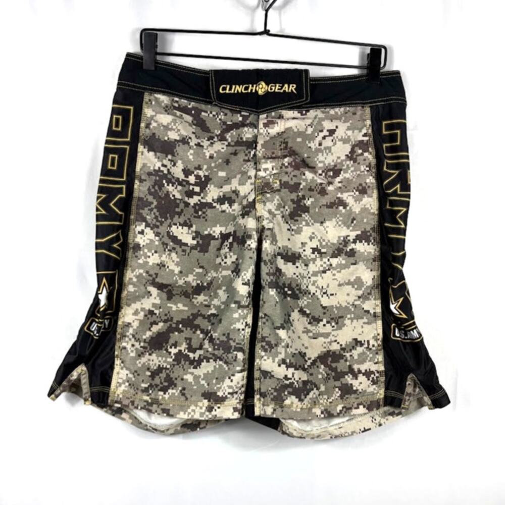 Clinch Gear 32 MMA Shorts U.S. Army Camo UFC